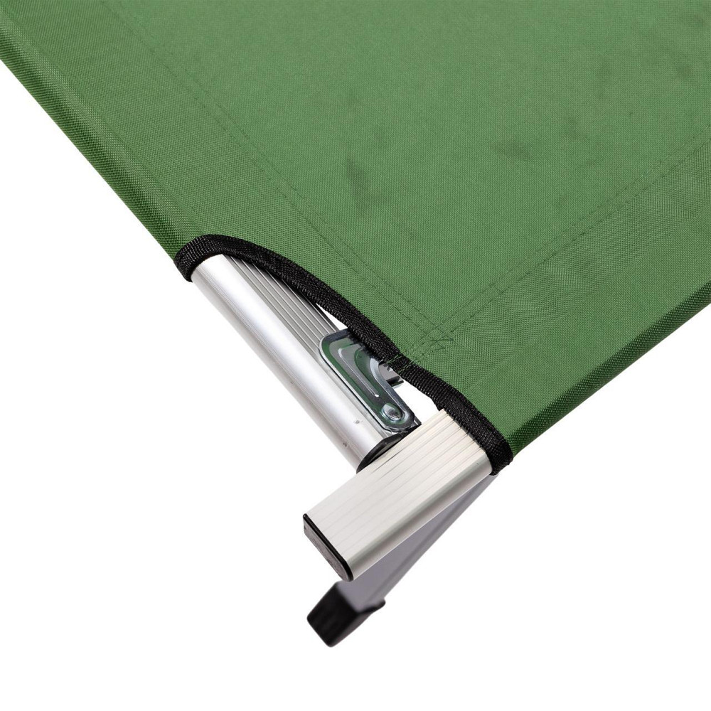 Складной туристический лежак 190x70 см, зеленый Киев - изображение 3