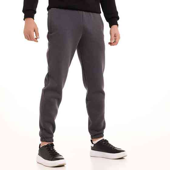 Чоловічі штани джогери з кишенями темно-сірі Pobedov 007 ЗИМА Київ