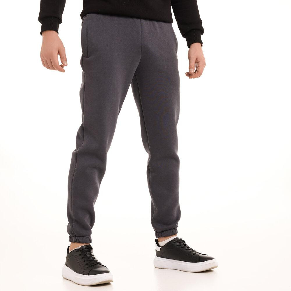 Чоловічі штани джогери з кишенями темно-сірі Pobedov 007 ЗИМА Київ - фото 1