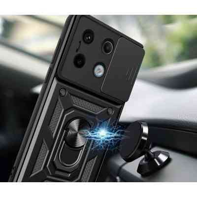 Чохол до мобільного телефона BeCover Military Poco X6 Black (711006) Вінниця