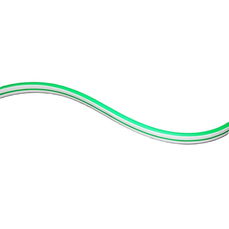 LED неонова стрічка 10Вт 12В 8х16 мм SMD2835 120 діодів 120Лм/Вт зелений, серія Neon, гарантія 3 роки Дніпро - фото 1