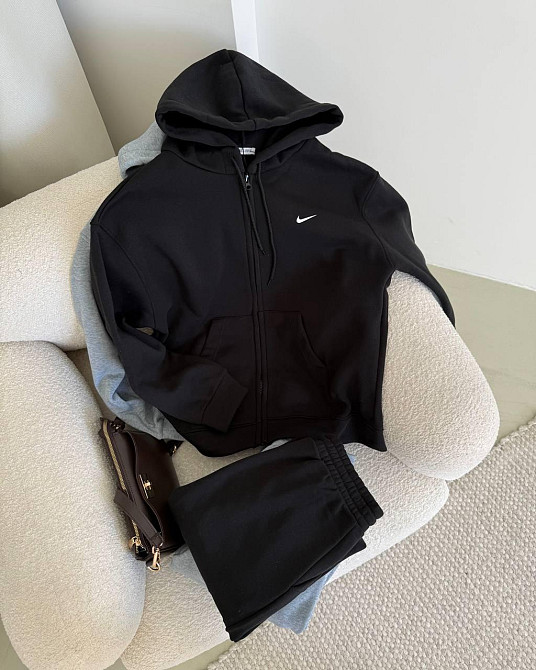 Жіночий повсякденний теплий костюм з трьохнитки на флісі Одеса - фото 4