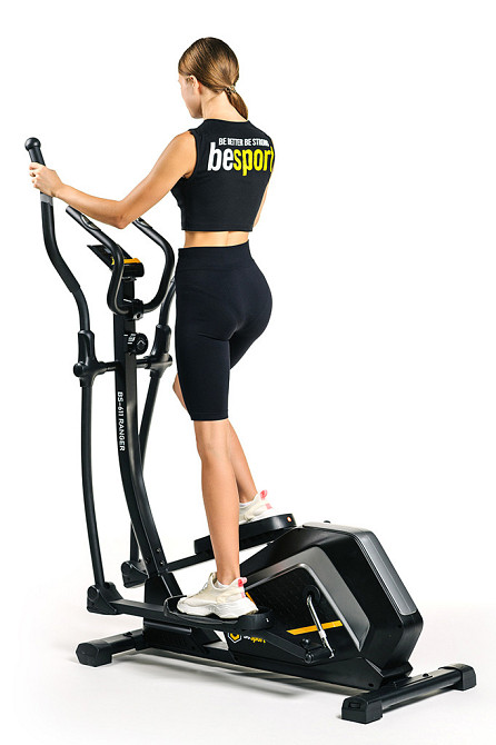 Орбітрек магнітний для домашніх тренувань із регулюванням навантаження та комп'ютером RANGER Київ - фото 7