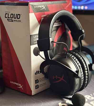 Беспроводные наушники HyperX Cloud Core DTS Wireless Киев