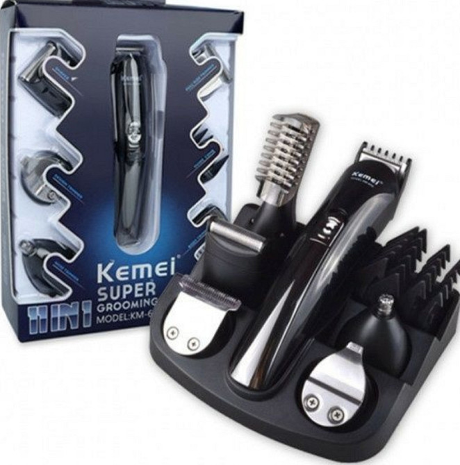 Бритва-триммер Kemei 600 11 в 1 Киев - изображение 5