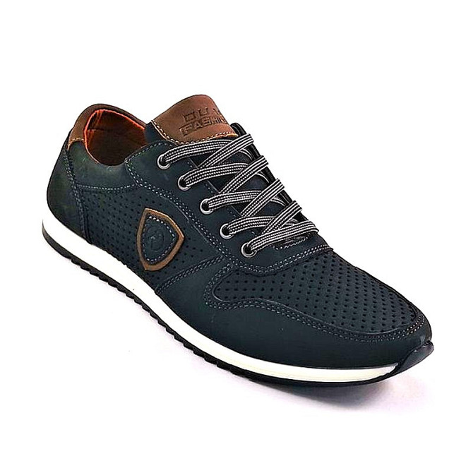 Мужские Мокасины Летние Кроссовки Сеточка Черные (размеры: 40,41,42,43,44,45) Видео Обзор - 04-1 Днепр - изображение 6