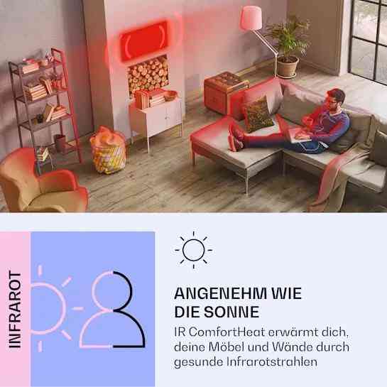 Розумний інфрачервоний нагрівач Wonderwall Air Art Forest Klarstein Німеччина Рівне