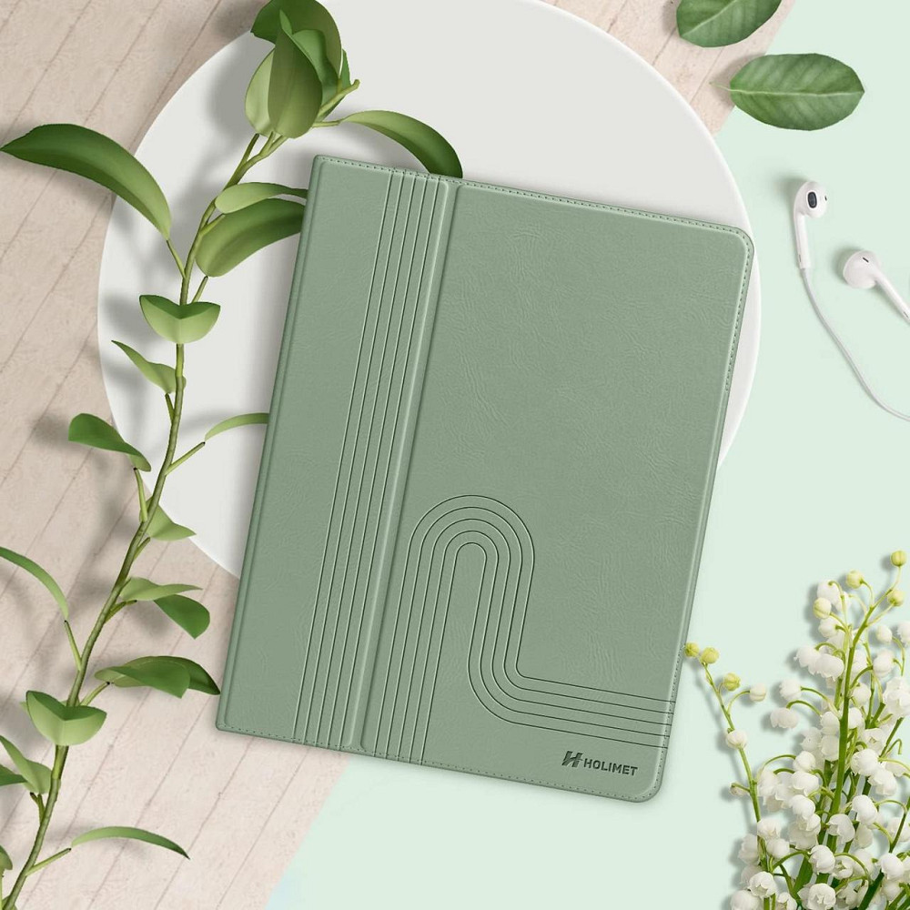 Фирменный защитный чехол HOLIMET для Apple iPad Pro 12.9 2022/2021/2020/2018 (6th/5th/4th/3rd Generation) Black Днепр - изображение 2