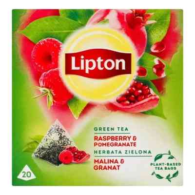 Чай Lipton зелений "Raspberry&pomegran" 20 пакетиків (5063270108413) Вінниця