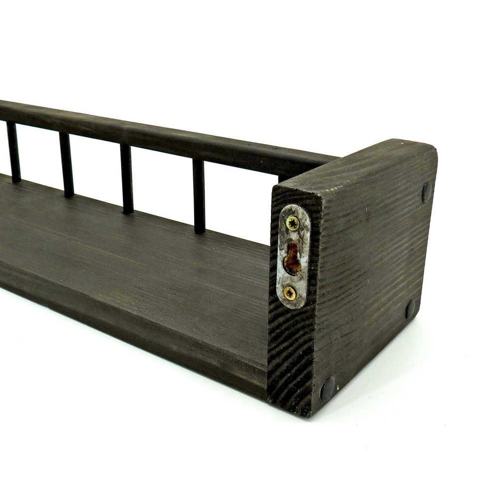 Настінна полиця "Еврика 55" венге Миколаїв - фото 4