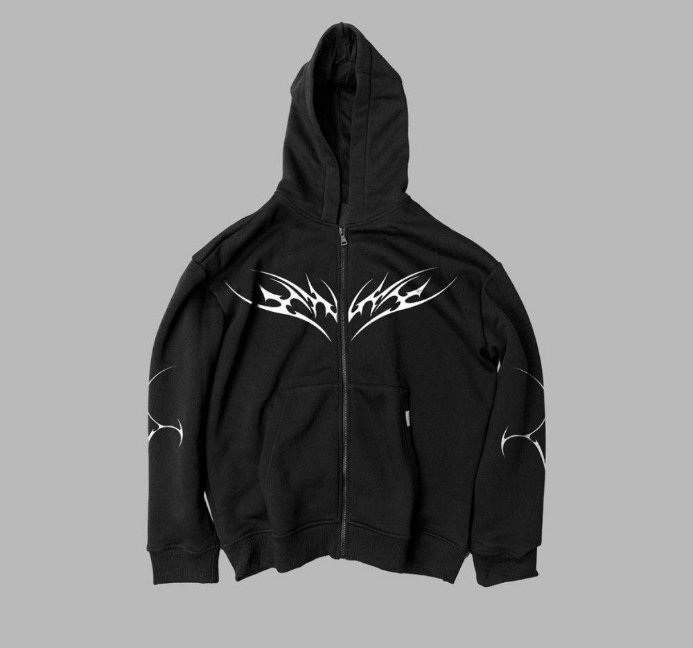 Зіп Худі з рефлективним принтом Чернівці - фото 1