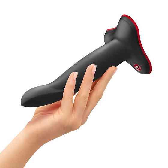 Фалоімітатор Fun Factory LIMBA FLEX M Black, гнучкий, з ефектом пам’яті, підходить для точки G Sex Aura Київ