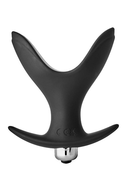 Анальна пробка з вібрацією FANTASSTIC VIBRATING ANAL ANCHOR PLUG BLACK Sex Aura Київ - фото 7