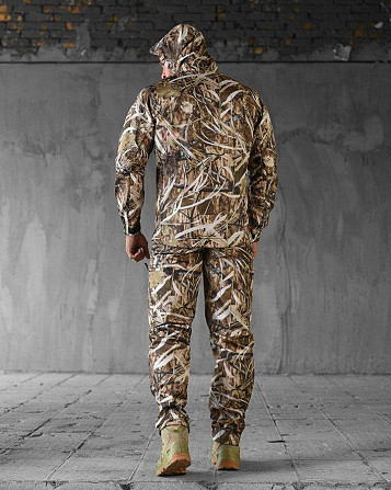 Тактичний маскувальний костюм софтшел SoftShell Очерет Одесса - изображение 7