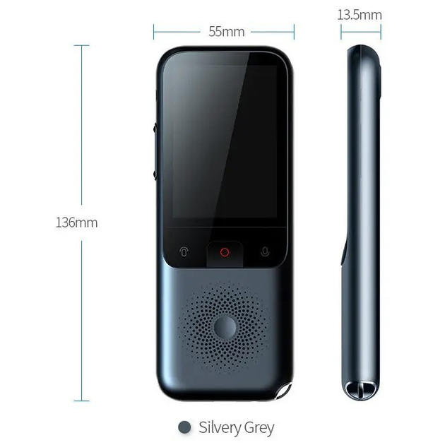 Електронний голосовий перекладач Leory T11 Wi-Fi (138 мов) без інтернету 1500мАч Вінниця - фото 8