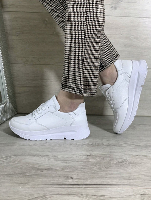 Dino Vittorio Кросівки жіночі Dino Vittorio 2036-56-183 білі (весна-осінь, шкіра натуральна) (4 Коломыя - изображение 3