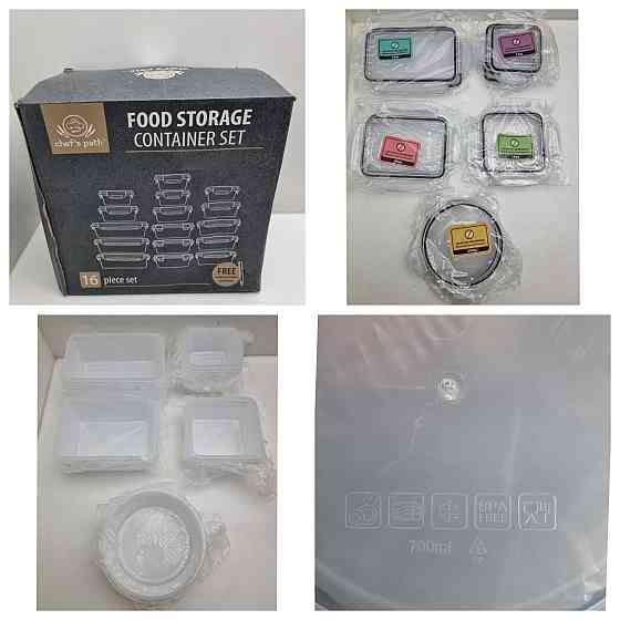 Набір ланч-боксів контейнерів для зберігання Chef's Path 16шт Луцьк