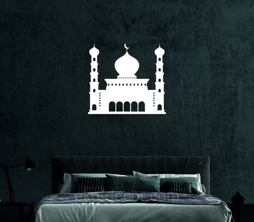 Декоративное настенное Панно «Ислам» Декор на стену 50*46 см, Белый Киев - изображение 4