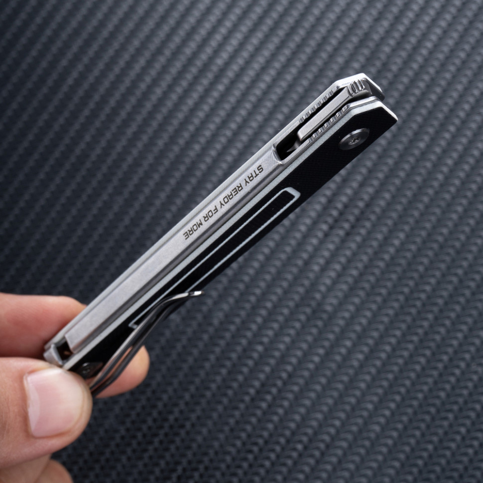 Ніж складаний SRM Swift 125L-GB, чорний Київ - фото 11