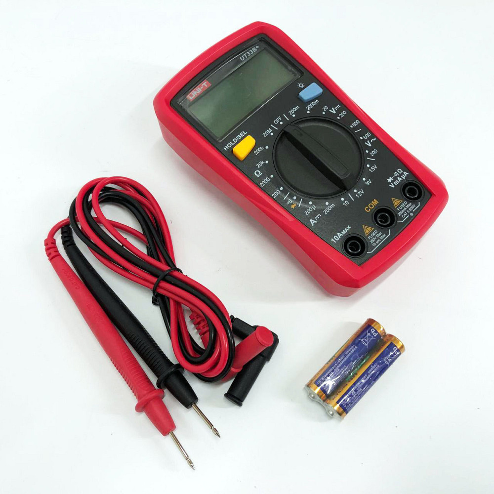 Мультиметр с высоким пределом измерений 33 B+ UT DIGITAL, Тестер для проверки напряжения цифровой JK-96 Львов - изображение 5