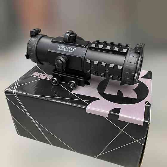 Коллиматорный прицел KONUS SIGHT-PRO PTS2 3x30 (призматический), 2.8 MOA, красная / синяя точка Solmir Киев