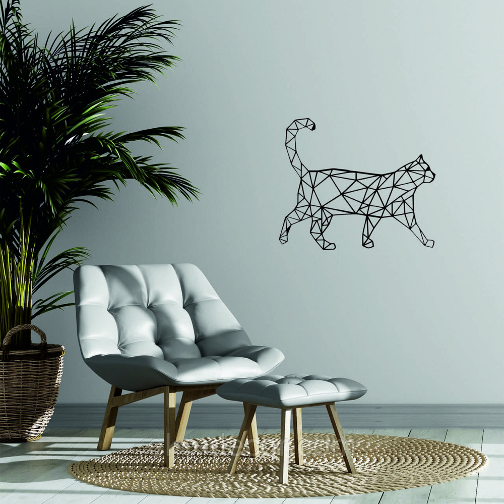 Декоративне настінне Панно «Кіт» Декор на стіну Київ - фото 4