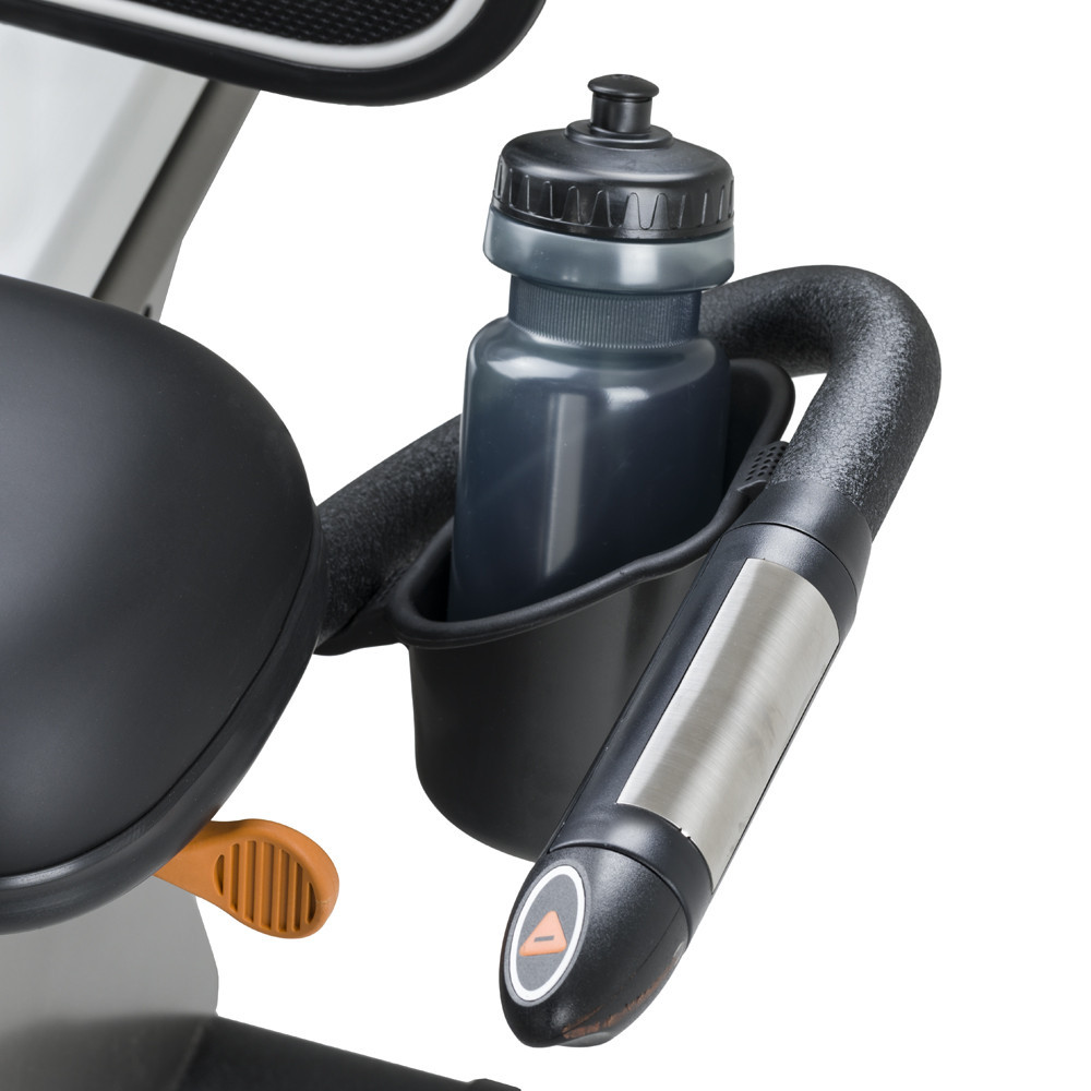 Велотренажер горизонтальний електромагнітний inSPORTline Halimed сірий Київ - фото 6