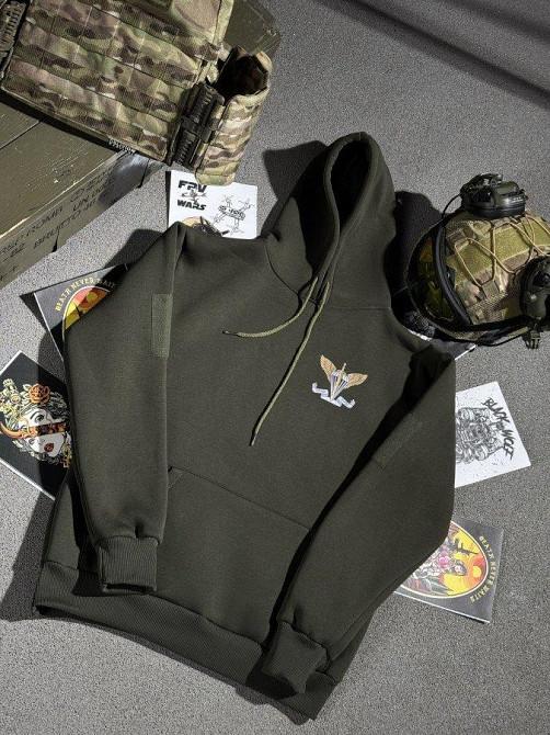 Худи CELEO на флисеЗвжди перші олива ВТ7989 Одеса - фото 7