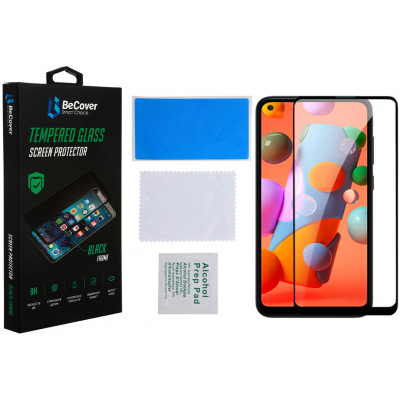 Стекло защитное BeCover Samsung Galaxy A21s SM-A217 Black (707338) Винница - изображение 2