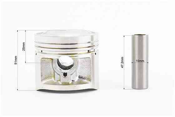 Циліндр к-кт (ЦПГ) 125cc Ø56,5мм, висота 69/96мм, палець 15мм JINGJIU Київ