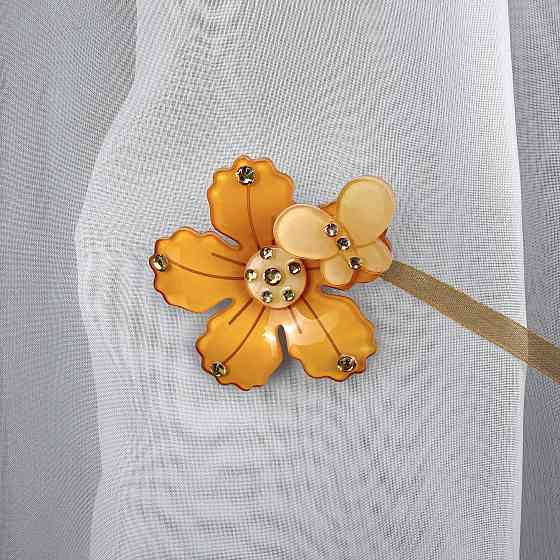 Магніти для штор і гардин Весна набір 2 шт Помаранчевий 81-314 Київ