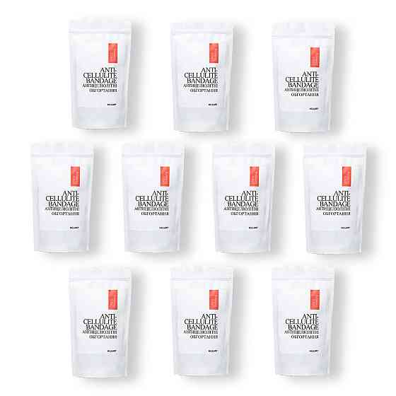 Комплекс Антицелюлітних ліпосомальних обгортань Hillary Anti-cellulite Bandage LPD'S Slimming (10 уп,) Київ