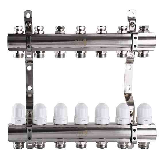 Колектор з регуляторами та кріпленням ECO 001С 1″x7 Тернопіль