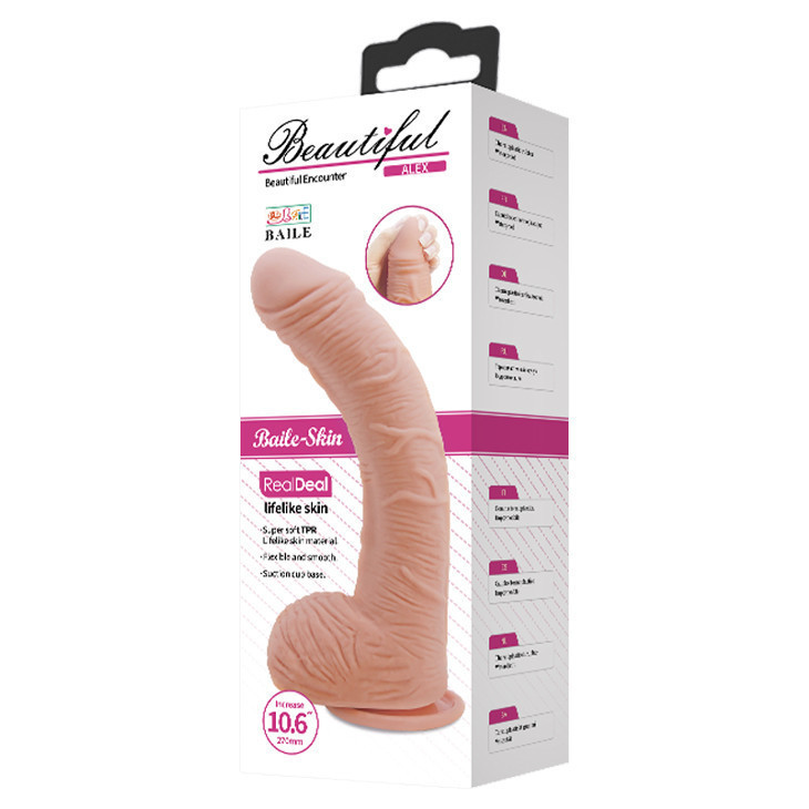 Фалоімітатор з мошонкою BEAUTIFUL ALEX DILDO Sex Aura Київ - фото 10