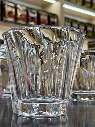 Набір склянок OLens 260 мл "Strike" 6 шт. прозорий для дому та ресторанів Київ