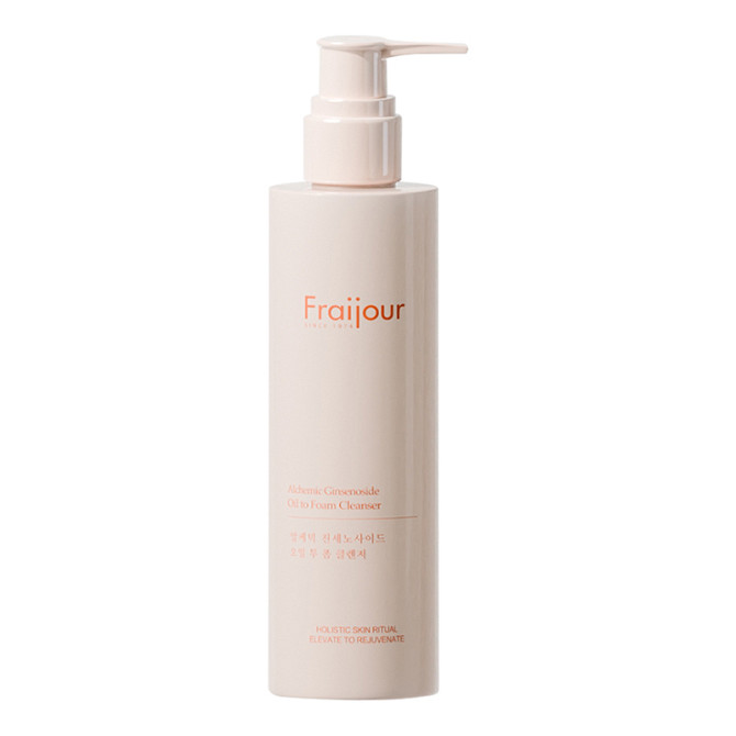 Гідрофільна антивікова олія-пінка Червоний женьшень Alchemic Ginsenoside Oil to Foam Cleanser Fraijour 210 мл Вінниця - фото 1