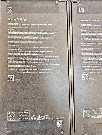 Samsung S25 Edge 12/512GB Titanium Jetblack, Silver. Харьков
