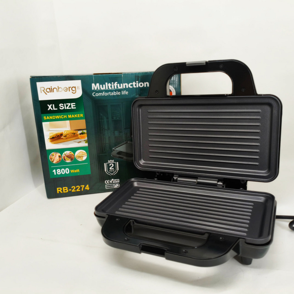 Гриль для приготування різних страв, Універсальний гриль для їжі, Бутербродниця побутова YE-25 Львів - фото 3