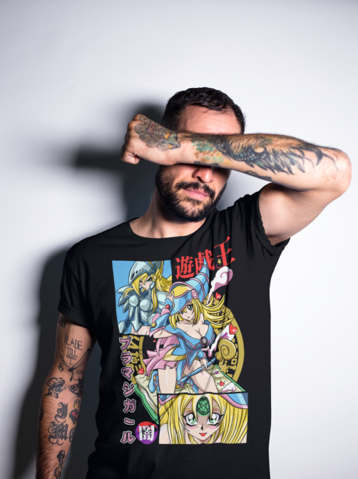 Футболка для мальчика аниме Аниме Манга Отаку Аниме оверсайз (рост от 165 до 180 ) Черний AnimeJ0731m Днепр - изображение 3