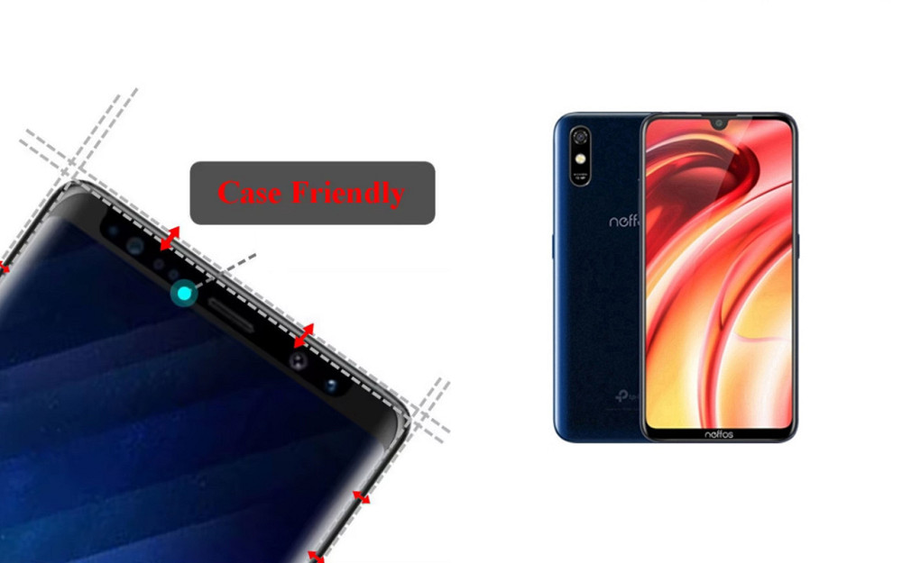 Захисне скло HyperGlass Pro для TP-Link Neffos C9s, C9 Max – максимальна чутливість та захист Київ - фото 4