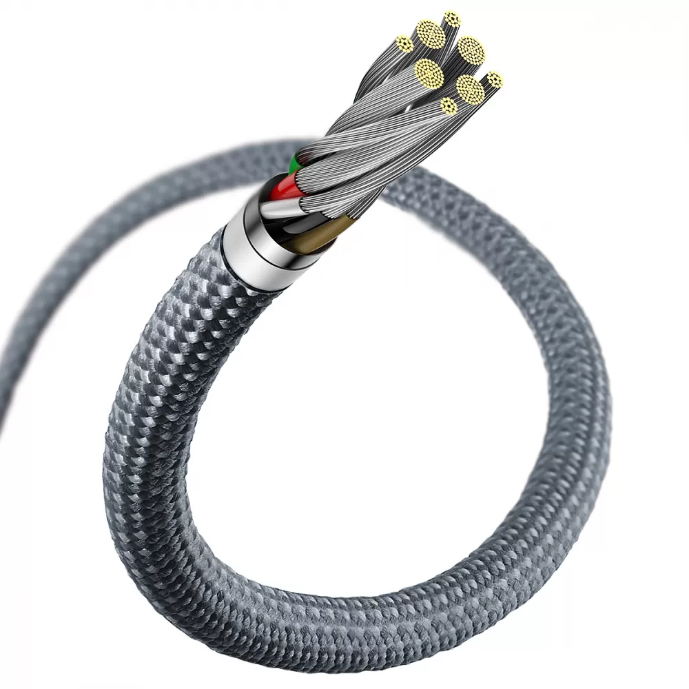 Кабель Baseus Dynamic Series Fast Charging Data Cable Type-C to iP 20W 1m Slate Gray Київ - фото 9