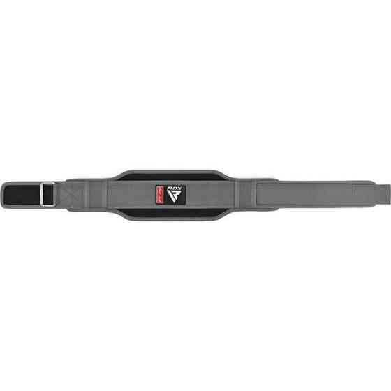 Пояс для важкої атлетики RDX RX5 Double Belt неопреновий Grey L Каменское