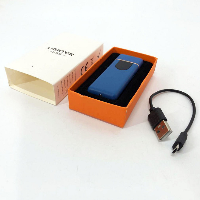 Запальничка в подарунковому футлярі USB ZGP ABS, Вічна запальничка usb з акумулятором YM-54 Львів - фото 3