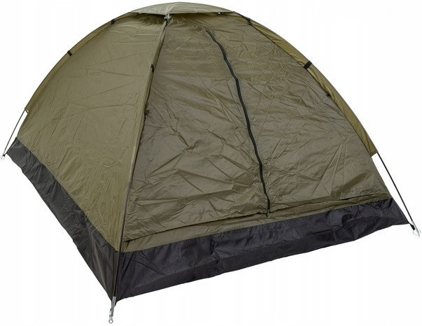 Туристична Намет двомісний з чохлом до 5000 мм Mil-Tec від Sturm "Super" (14208001) Olive Нововолинськ - фото 1