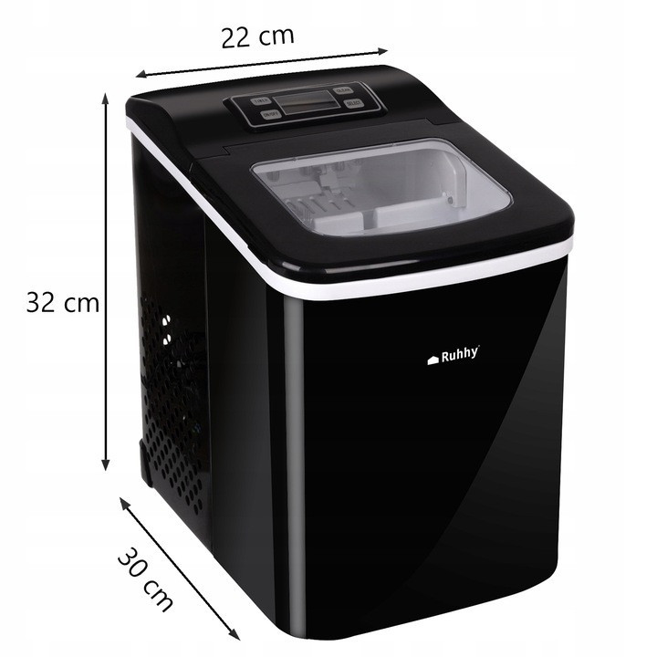Льодогенератор бытовой 2 литра с дисплеем и таймером Ruhhy (25565) 120 Вт Нововолынск - изображение 9