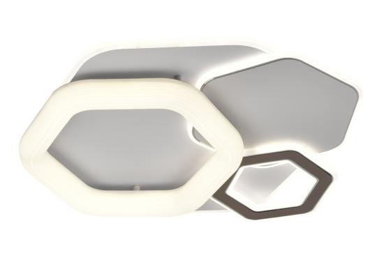 VALESO Стельова світлодіодна люстра , Біла Київ