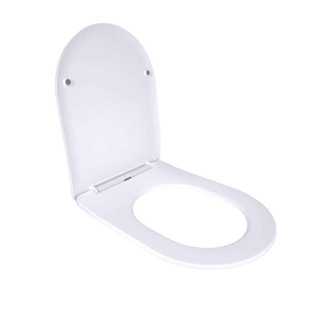 Qtap Сиденье для унитаза напольного (Vlasta) 560×363×30 мм, White, с микролифтом, Slim Duroplast, Quick Release QT28228300W3 Киев - изображение 10