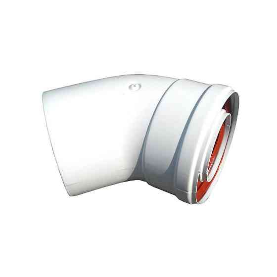 Колено 45 градусов, d=60/100 mm TR.6045F ( CE.00.30 H ) (000022826) Киев