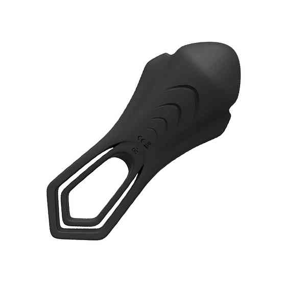Кільце ерекційне з вібрацією Boss Series Roadster wine Black Sex Aura Київ