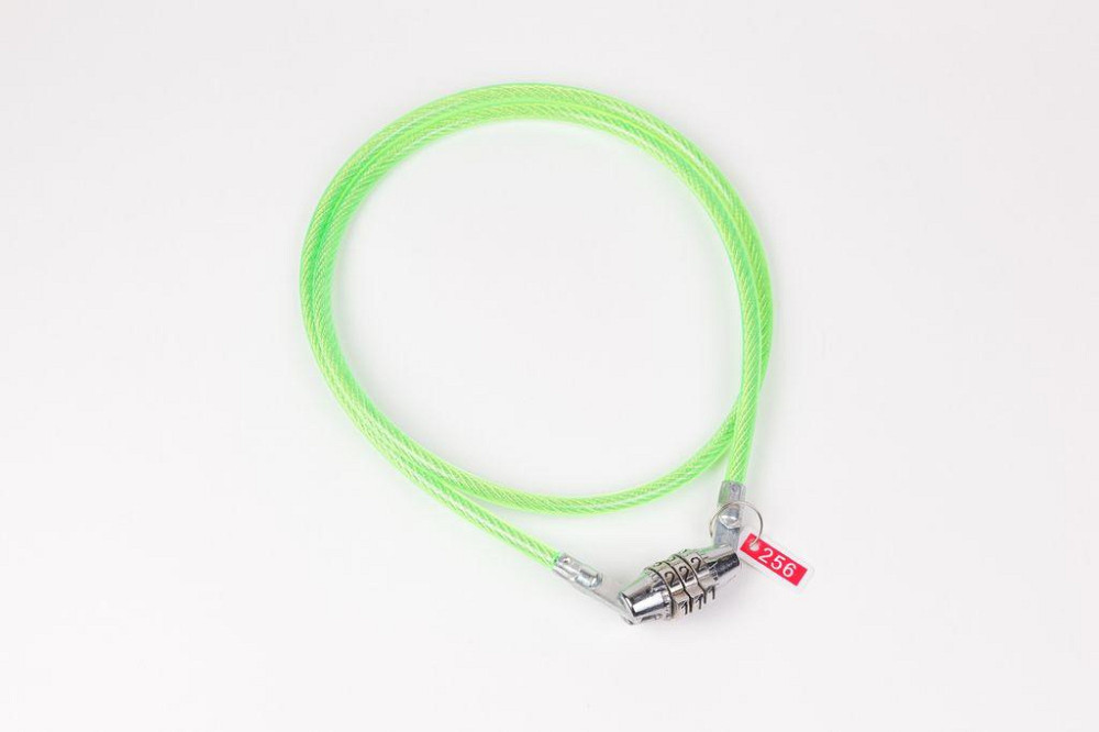 Замок велосипедный кодовый 3-х значный(Ø троса-6мм,L троса-920мм) Одесса - изображение 2